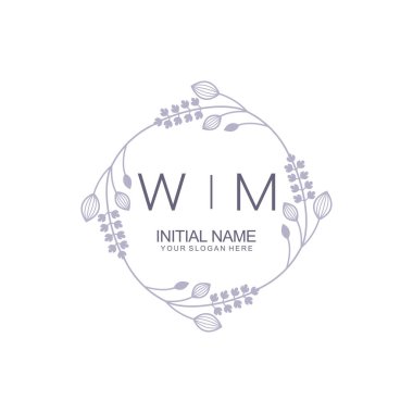 Çiçek İlham Veren İlk WM Logoları Zamansız ve Sanatsal Markalaşma İçin