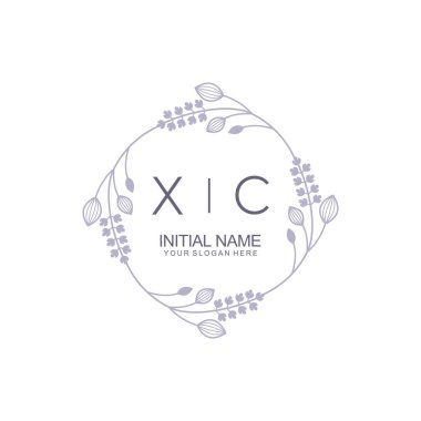 Çiçek İlham Veren İlk XC Logoları Zamansız ve Sanatsal Markalaşma İçin