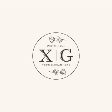 Markalaşma Kimliği için XG Minimalist Klasik Logo Tasarımı