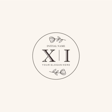 Markalaşma Kimliği için XI Minimalist Klasik Logo Tasarımı