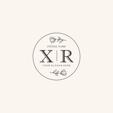 Markalaşma Kimliği için XR Minimalist Klasik Logo Tasarımı