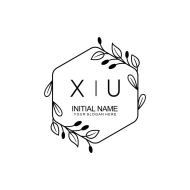 Çiçek İlham Veren İlk XU Logoları Zamansız ve Sanatsal Markalaşma İçin
