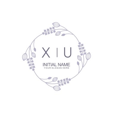 Çiçek İlham Veren İlk XU Logoları Zamansız ve Sanatsal Markalaşma İçin