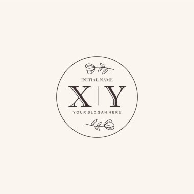 Markalaşma Kimliği için XY Minimalist Klasik Logo Tasarımı