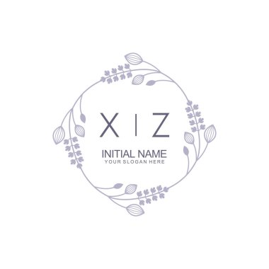 Çiçek İlham Veren İlk XZ Logoları Zamansız ve Sanatsal Markalar İçin