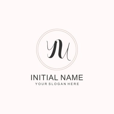 YU Minimalist Klasik Markalaşma Kimliği İlk Logo Tasarımı