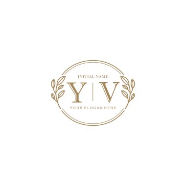 YV Minimalist Klasik Markalaşma Kimliği İlk Logo Tasarımı