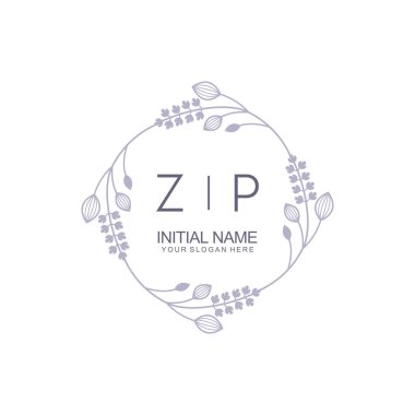 Çiçek İlham Veren İlk ZP Logoları Zamansız ve Sanatsal Markalaşma İçin