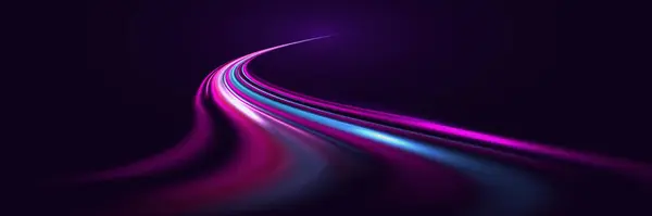 Girdap etkisi, yüksek hız konsepti. Işık hareketi efekti. Vektör.