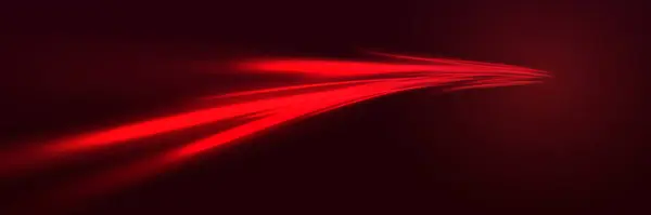 Yüksek hız kırmızı hareket çizgileri. Dinamik izler. Vektör EPS 10.