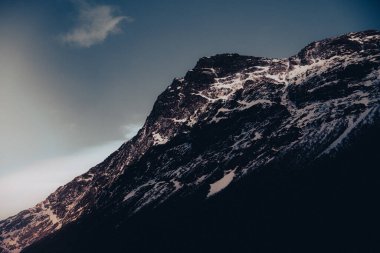 Norveç 'in güzel doğasının manzaraları.