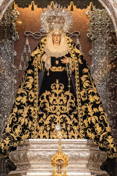 Image Virgin Holy Macarena Virgen Esperanza Macarena — Stock Photo, Image