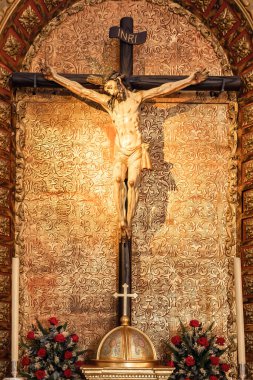 İsa 'nın resmi çarmıha gerildi