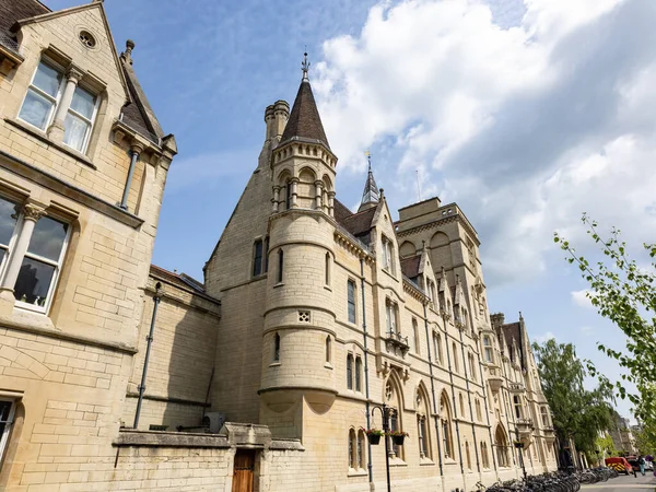 Facade Balliol College Constituent College University Oxford Founded 1263 John — Stock Photo, Image