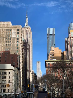 11 Ocak 2020: Empire State Binası ve Union Square 'den City Skyline