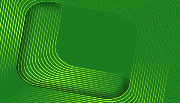 Yeşil arka planda soyut lüks çizgiler. Parlak geometrik çizgileri olan soyut bir arkaplan. modern gradyan çizgiler deseni