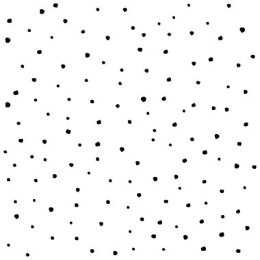 El çizimi vektör nokta deseni şekillendirir. Alışılmadık noktalar pürüzsüz desen. Dijital kağıt, kumaş, ambalaj, duvar kağıdı, mobilya kumaşı, tekstil için modaya uygun sonsuz doku