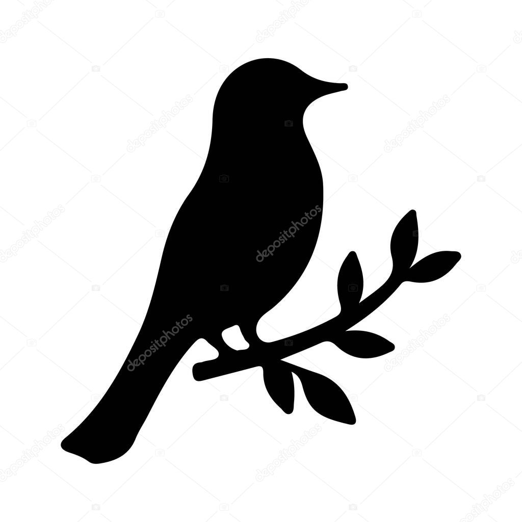 A creative and elegant bird logo design template, symbolizing freedom, growth, and success. Ideal for businesses focusing on nature, aviation, travel, or environmental sectors, this logo can be customized to suit a variety of branding needs.