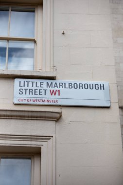 Westminster, Londra 'da Little Marlborough Sokağı 1..