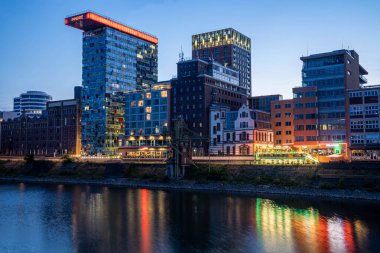 Medya Limanı Duesseldorf. Yüksek kalite fotoğraf