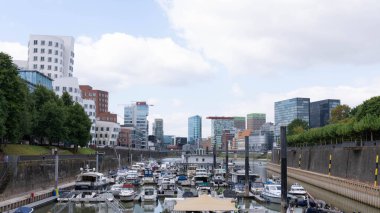 Medya Limanı Duesseldorf. Yüksek kalite fotoğraf