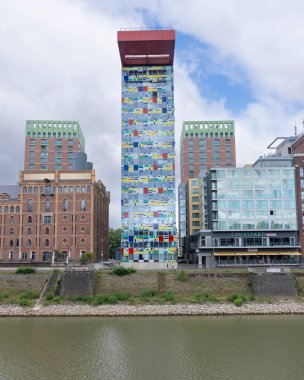 Medya Limanı Duesseldorf. Yüksek kalite fotoğraf