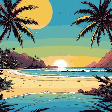 plaj görüntüsü komik biçimi