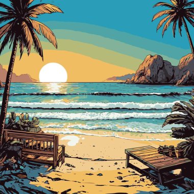 plaj görüntüsü komik biçimi