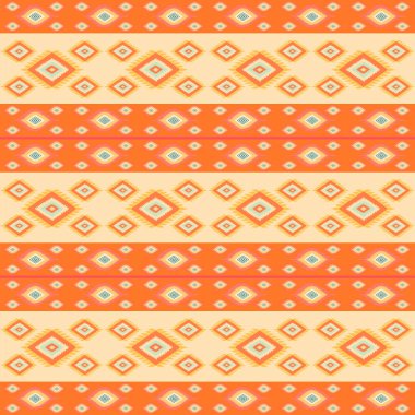 etnik motiflerle seamless modeli.