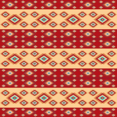 etnik seamless modeli. vektör çizim