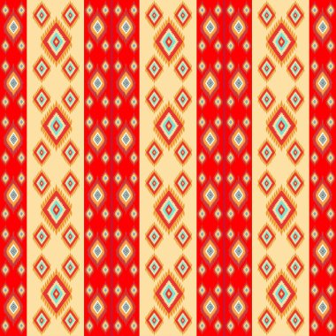 Geometrik şekilli kusursuz soyut desen. vektör illüstrasyonu