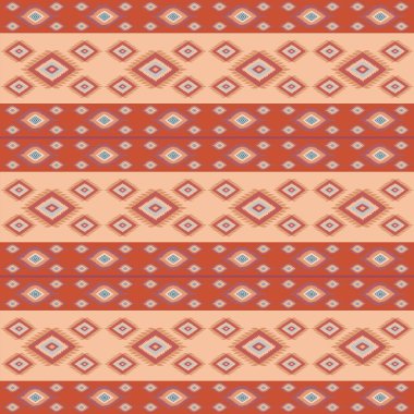 soyut etnik vektör sorunsuz arka plan