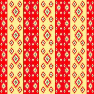 Soyut şekilli kusursuz desen