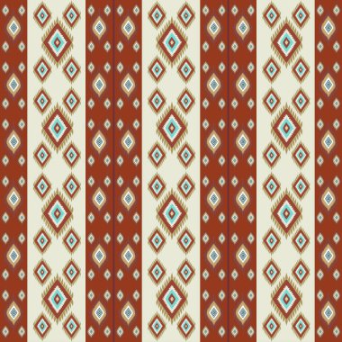 Etnik kabile desenli kusursuz vektör deseni