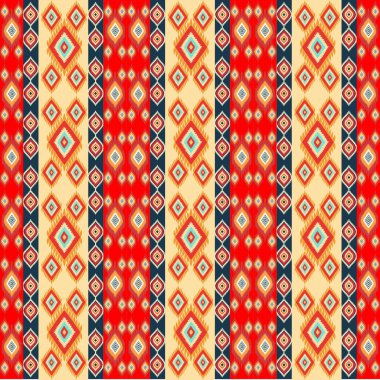 Soyut geometrik şekilli kusursuz desen