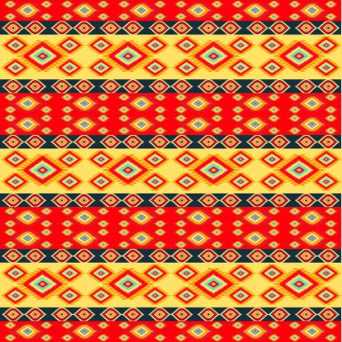 Soyut geometrik şekilli kusursuz desen