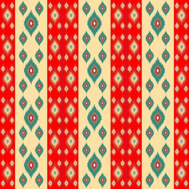 Kusursuz etnik düzen, soyut özgeçmiş. vektör illüstrasyonu.