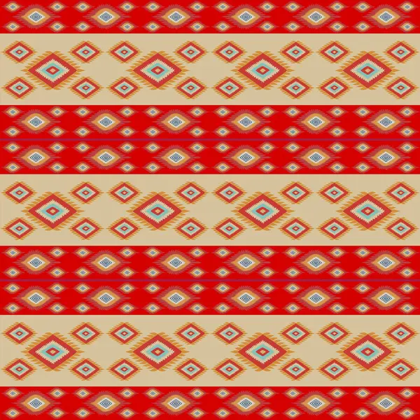 Amerikan yerlilerinin kırmızı ve mavi renkte kalp şeklinde kusursuz bir modeli var.