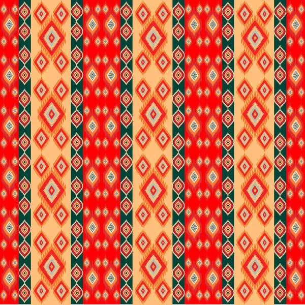 Etnik model. soyut kaleydoskop kumaş tasarımı.
