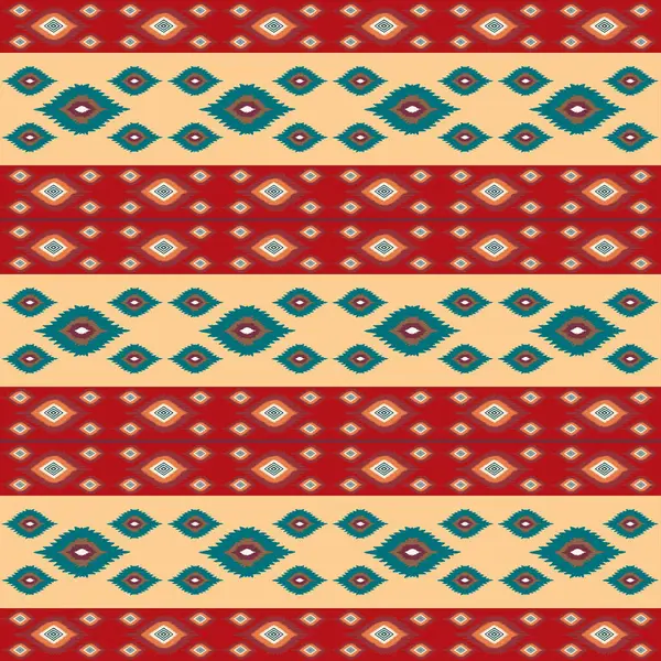 Kusursuz desen, etnik tarz, kabile modeli. vektör illüstrasyonu.
