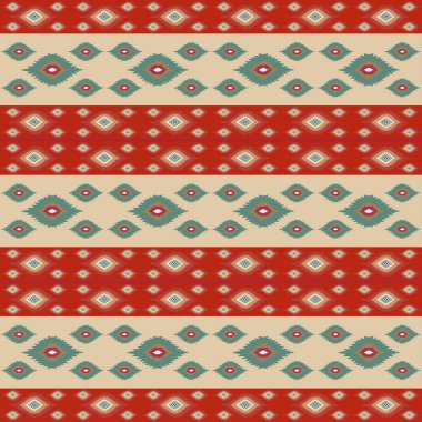 geometrik şekilli kusursuz desen