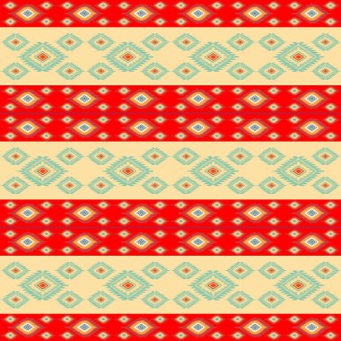 vektörsüz etnik geometrik desen