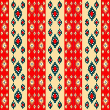 Geleneksel süslemeli kusursuz geometrik desen.