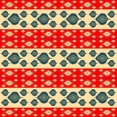 Etnik tarzda vektör illüstrasyonu