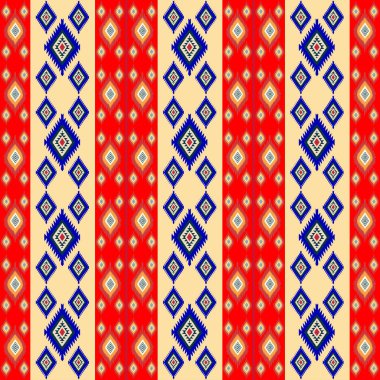 geometrik şekilli kusursuz desen