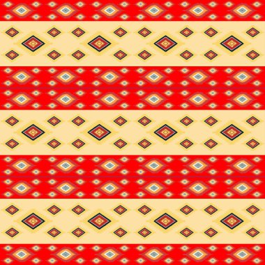 soyut etnik vektör arka plan sorunsuz. vektör çizim