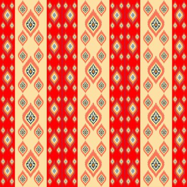 Kusursuz desen. kırmızı, sarı, turuncu, turuncu ve kırmızı renkler.