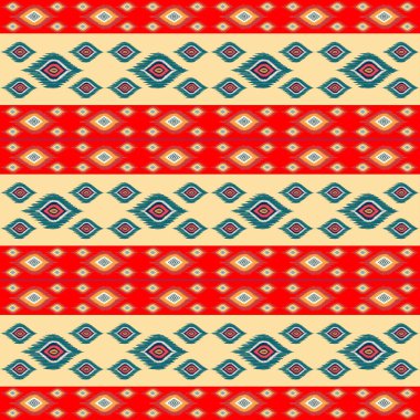 vektörsüz Amerikan Yerli süsü deseni