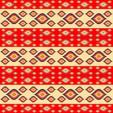 vektörsüz kabile deseni, etnik süs, aztek tarzı, tekstil, kumaş, moda deseni, etnik doku