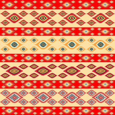 Dikişsiz desen, vektör çizim.